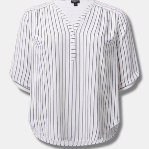 Harper Georgette Pullover 3/4 Sleeve Blouse